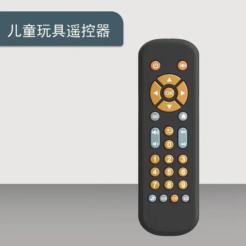 Infant Simulation TV Remote Control Toys with Music and Light Musical Baby Toy Sensory Remote Kid Baby Toys for 1 2 3 Year Old 2